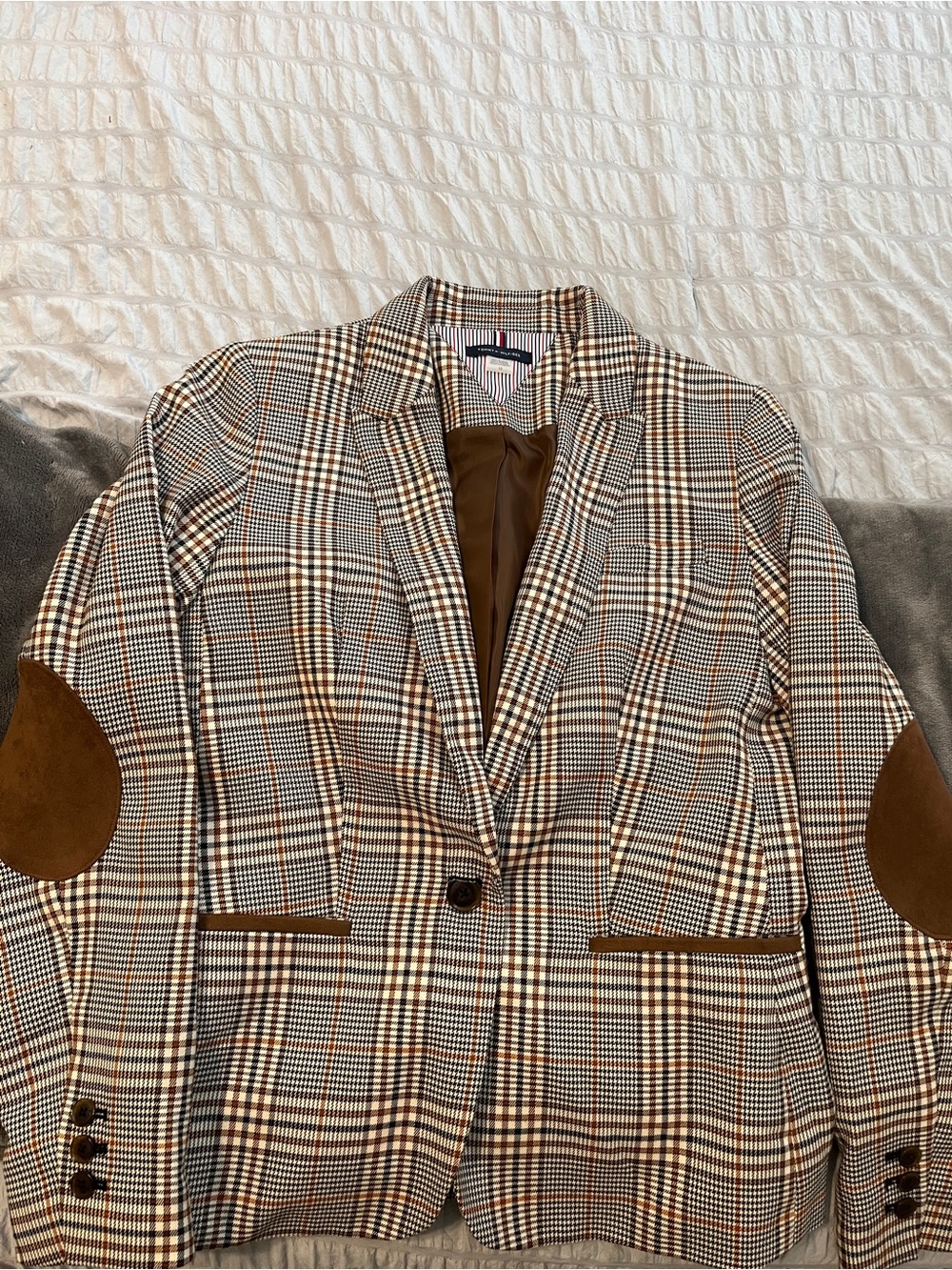 Tommy Hilfiger Women’s Plaid Blazer